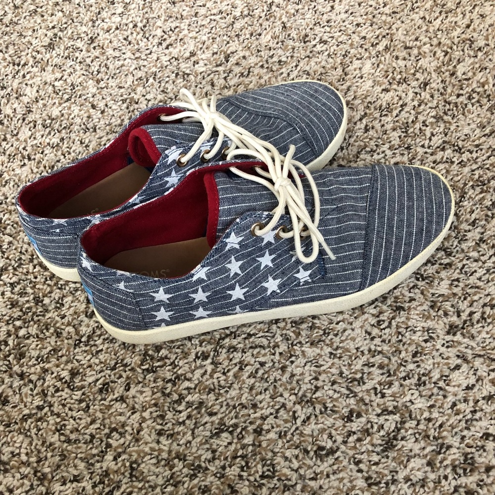 Toms Stars and Stripes Shoes